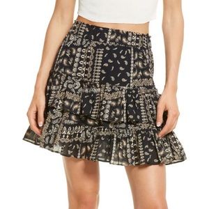 Free People Melissa Mini Skirt